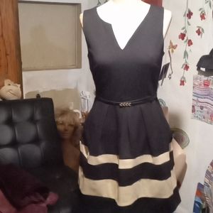 IZ BYER BNWT Dress with belt.Sz 7